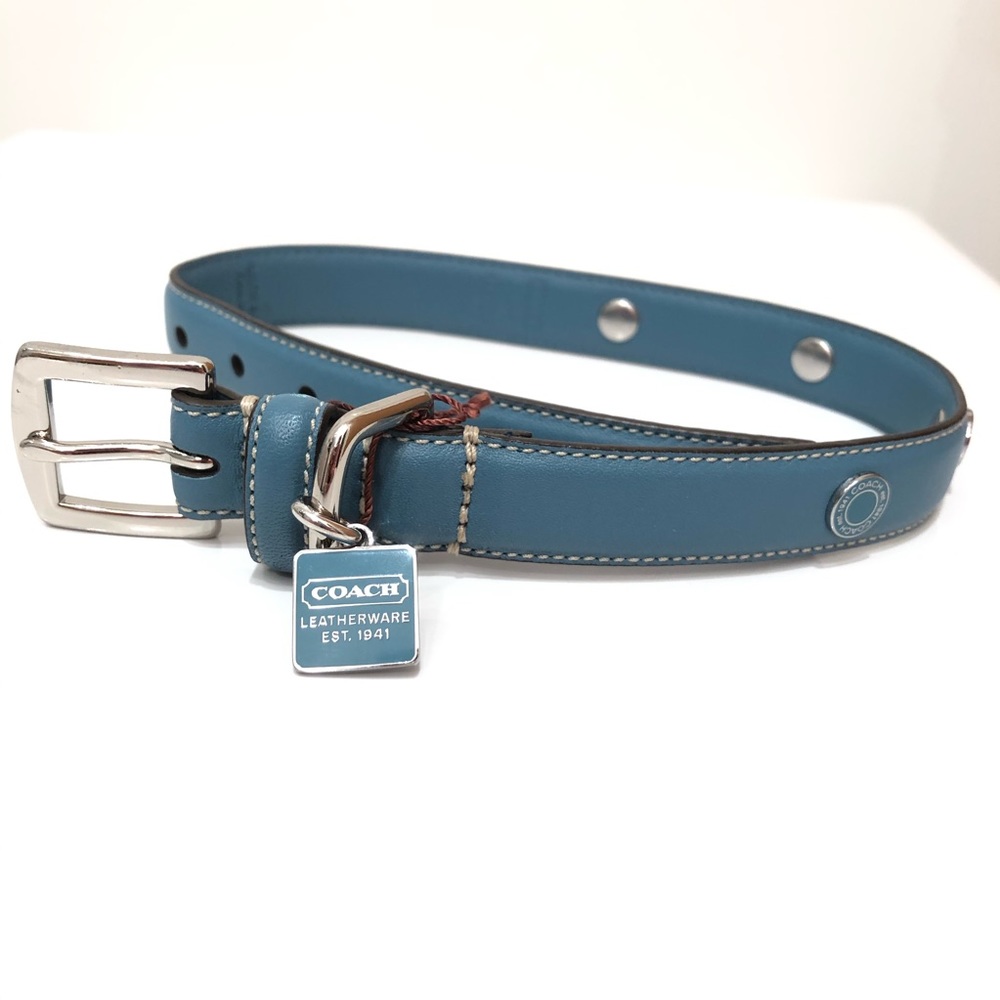Coach med dog collar NWOT